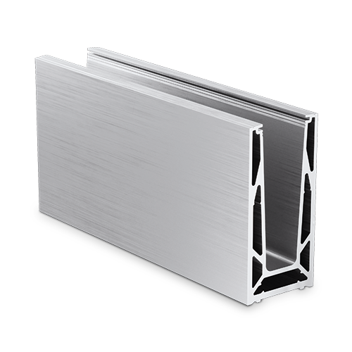Profil aus Aluminiumlegierung für industrielle Anwendungen.